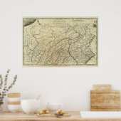 ペンシルバニア州 ポスター (キッチン)