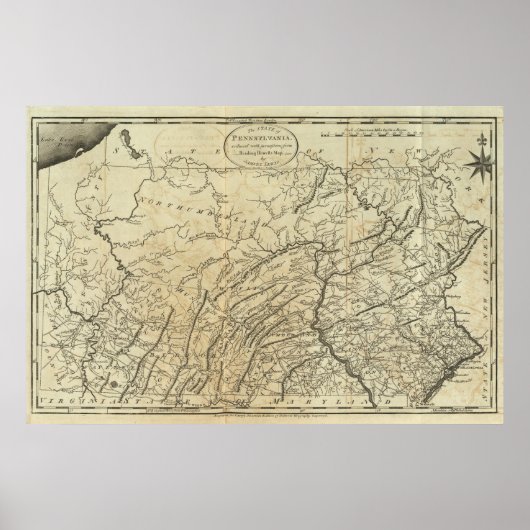 ペンシルバニア州 ポスター (正面)