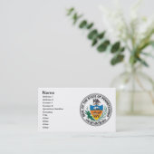 ペンシルバニア州 名刺 (スタンド正面)