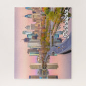 ペンシルバニア州,美しいフィラデルフィア ジグソーパズル (縦)