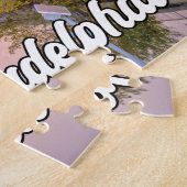 ペンシルバニア州,美しいフィラデルフィア ジグソーパズル (側面)