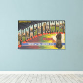 ペンシルバニア州Punxsutawney (Groundhog) キャンバスプリント (インサイチュ (ウッドフロア))