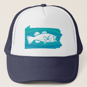 ペンシルバニア波魚釣り キャップ