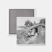 ペンシルバニア洞窟住居 マグネット (正面/裏面)