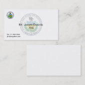 ペンシルバニア素晴らしシール 名刺 (正面/裏面)