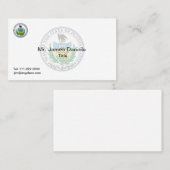 ペンシルバニア素晴らしシール 名刺 (正面/裏面)