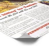 ペンシルバニア鉄道タンカー列車1942 ポスター (角)