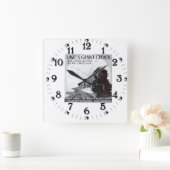 ペンシルバニア鉄道ブロードウェイ有限会社1929 スクエア壁時計 (ホーム)