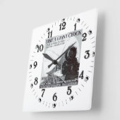 ペンシルバニア鉄道ブロードウェイ有限会社1929 スクエア壁時計 (傾斜)