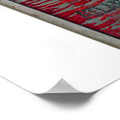 ペンシルバニア鉄道ポスターを介した鋼製桟橋 ポスター (角)