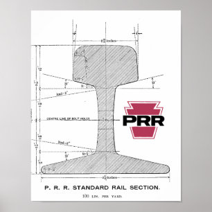 ペンシルバニア鉄道区間 ポスター