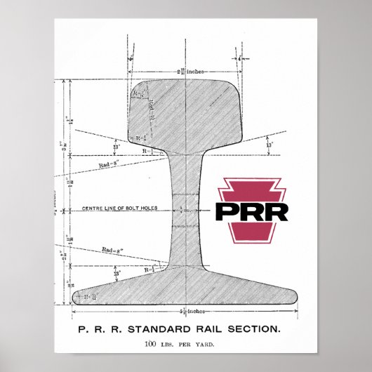 ペンシルバニア鉄道区間 ポスター (正面)