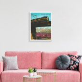 ペンシルバニア鉄道年次報告書1960 キャンバスプリント (インサイチュ (リビング))