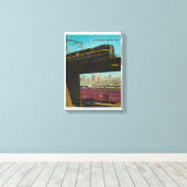 ペンシルバニア鉄道年次報告書1960 キャンバスプリント (インサイチュ (ウッドフロア))