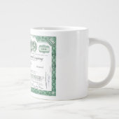 ペンシルバニア鉄道株式証明ジャンボマグ ジャンボコーヒーマグカップ (右)