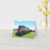 ペンシルバニア鉄道機関車GG-1 #4800 カード (黄色い花)