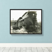 ペンシルバニア鉄道機関車GG-1 #4800 キャンバスプリント (インサイチュ (ウッドフロア))