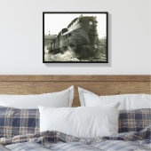 ペンシルバニア鉄道機関車GG-1 #4800 キャンバスプリント (インサイチュ (寝室))