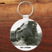 ペンシルバニア鉄道機関車GG-1 #4800 キーホルダー (正面)