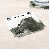 ペンシルバニア鉄道機関車GG-1 #4800 ペーパーコースター (アングル)