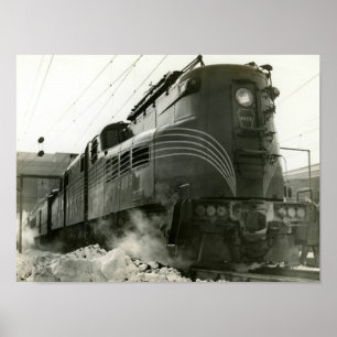 ペンシルバニア鉄道機関車GG-1 #4800 ポスター