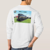 ペンシルバニア鉄道機関車GG-1 #4800 Tシャツ (裏面)
