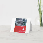 ペンシルバニア鉄道蒸気タービンノートカード カード (裏面)