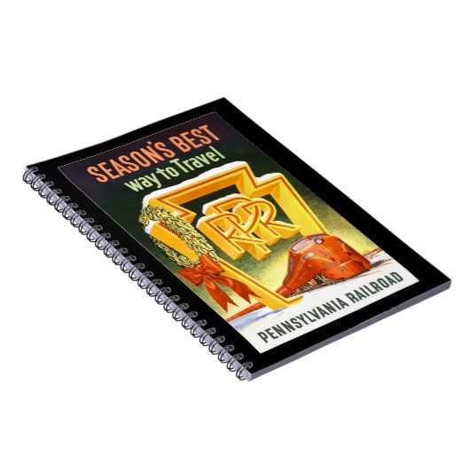 ペンシルバニア鉄道、シーズン最高のズの旅行方法 ノートブック (右側)