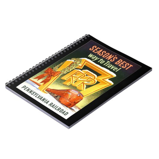ペンシルバニア鉄道、シーズン最高のズの旅行方法 ノートブック (左側)