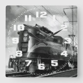 ペンシルバニア鉄道 スクエア壁時計 (正面)