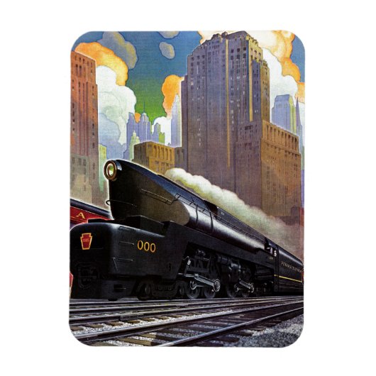 ペンシルバニア鉄道 マグネット (縦)