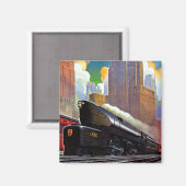 ペンシルバニア鉄道 マグネット (正面/裏面)