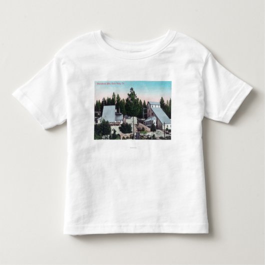 ペンシルバニア鉱山の外観 トドラーTシャツ (正面)