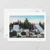 ペンシルバニア鉱山の外観 ポストカード (正面/裏面)