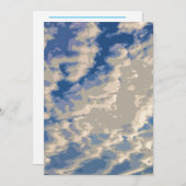 ペンシルバニア雲の形成グリーティングカード サンキューカード (正面/裏面)