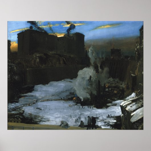 ペンシルバニア駅掘削 ポスター (正面)