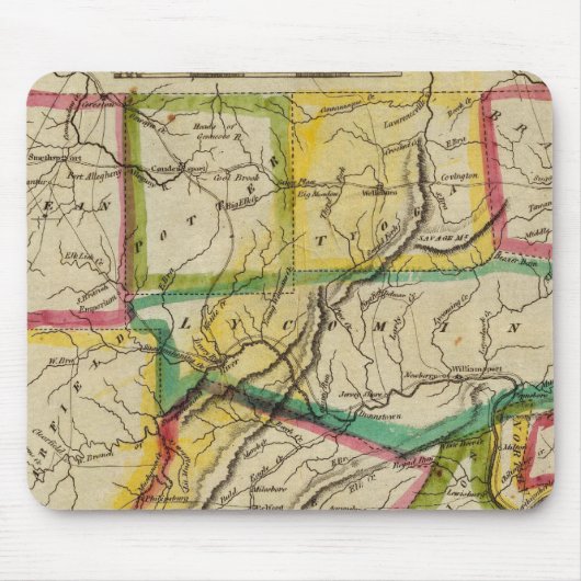 ペンシルバニア1818年版 マウスパッド (正面)