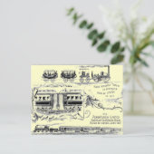 ペンシルバニア1887年限定はがき ポストカード (スタンド正面)