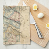 ペンシルバニア8 キッチンタオル (四つ折り)