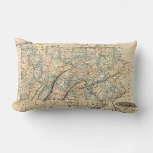 ペンシルバニア8 ランバークッション (正面)