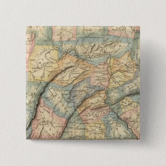 ペンシルバニア8 缶バッジ (正面)