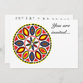 ペンシルバニア-オランダダディグッドラックヘックス招待状 招待状 (正面/裏面)