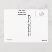 ペンシルバニア、ザロースト、キャンプヒル ポストカード (裏面)