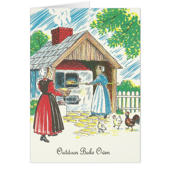 ペンシルバニア・ダッチははえパイレシピ屋外のBakをしっと言って追い払います (正面)