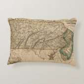 ペンシルバニア、ニュージャージー アクセントクッション (裏面)