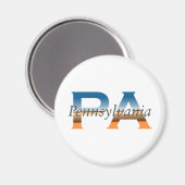 ペンシルバニア マグネット (正面/裏面)