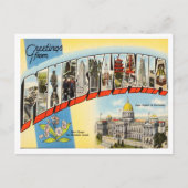 ペンシルバニア・ヴィンテージ・トラベルからの挨拶 ポストカード (正面)