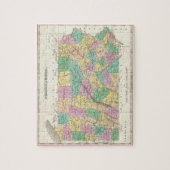 ペンシルバニア(1827年)のヴィンテージの地図 ジグソーパズル (縦)