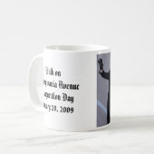 ペンシルバニアAveのオバマWALK大統領 コーヒーマグカップ (正面左)