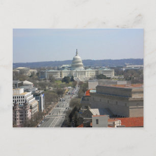 ペンシルバニアAve Washington D.C.を造る国会議事堂 ポストカード